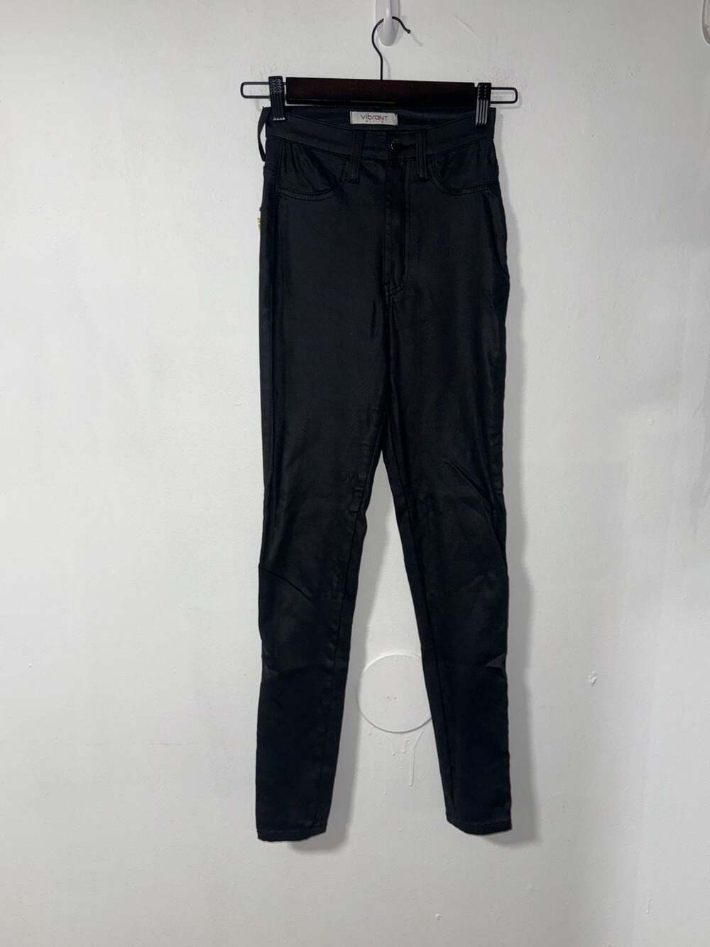Vibrant Coated Skinny Jeans